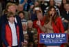 Barron Trump gets caught in the storm.