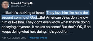 Did Trump just call himself Jesus?