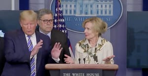 Trump teases an end to lockdown.