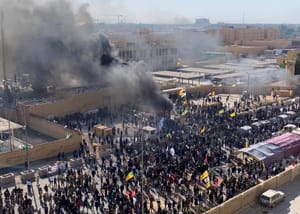 U.S. embassy is under attack in Iraq.