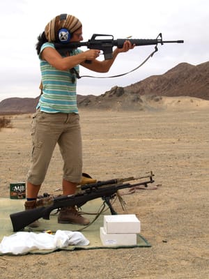 California's assault weapons ban.